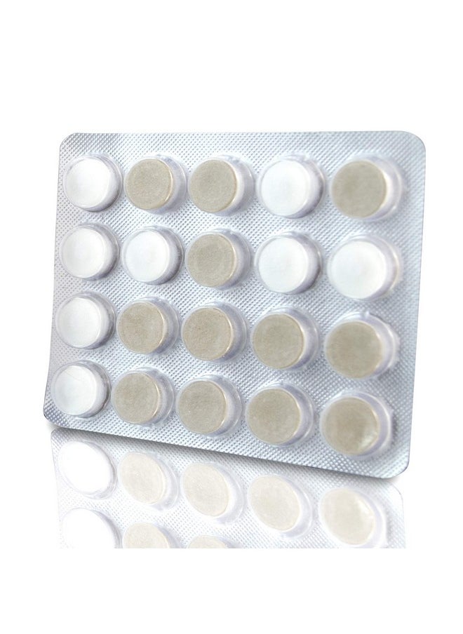 أوراكوت أقراص OraCoat XyliMelts المرطبة للفم لتخفيف جفاف الفم، 40 قرصًا، عبوة من 5 قطع، حلوة قليلاً مع إكسيليتول، لعلاج جفاف الفم، تحفز إفراز اللعاب  - Image 3