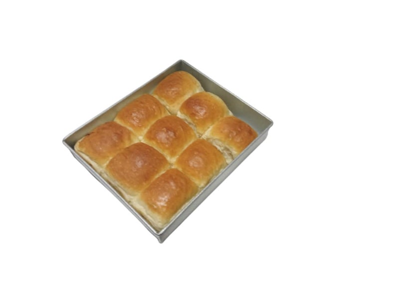 BAKERS PARDISE Bread Mould Aluminium Coated for Baking Cake,Brownie | Non Stick Bread Rectangle Shape & Loaf Tin for Making Sandwich | Loaf Pan Bread Silver Baking Tray-Pack of 1 (Size- 12x 10x 2.5) - Image 4
