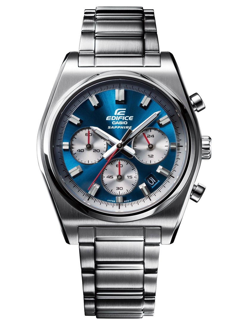 CASIO Edifice Chronograph Blue Dial Stainless Steel Men's Watch EFB-730D-2AV-47 × 40 × 11 mm - Image 2