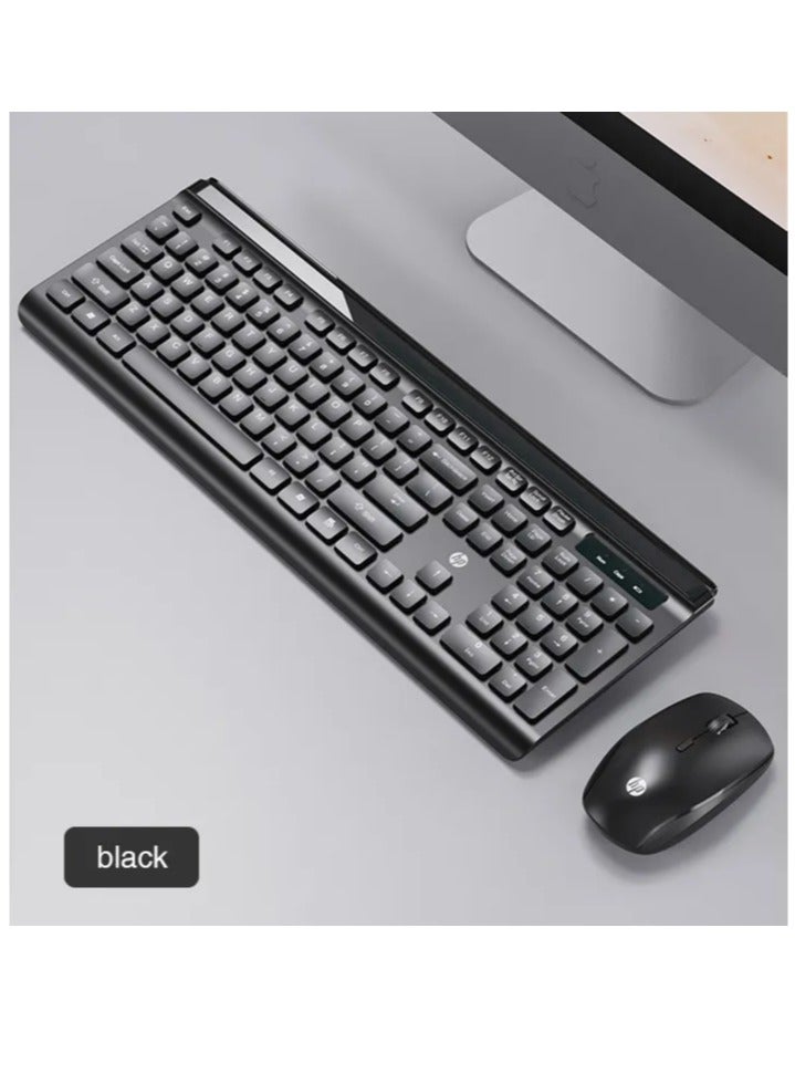 HP مجموعة لوحة مفاتيح وماوس لاسلكية CS500 مع 104 أغطية مفاتيح، توصيل وتشغيل، تصميم مريح للفأرة للمكتب والمنزل والكمبيوتر الشخصي والكمبيوتر المحمول - Image 3