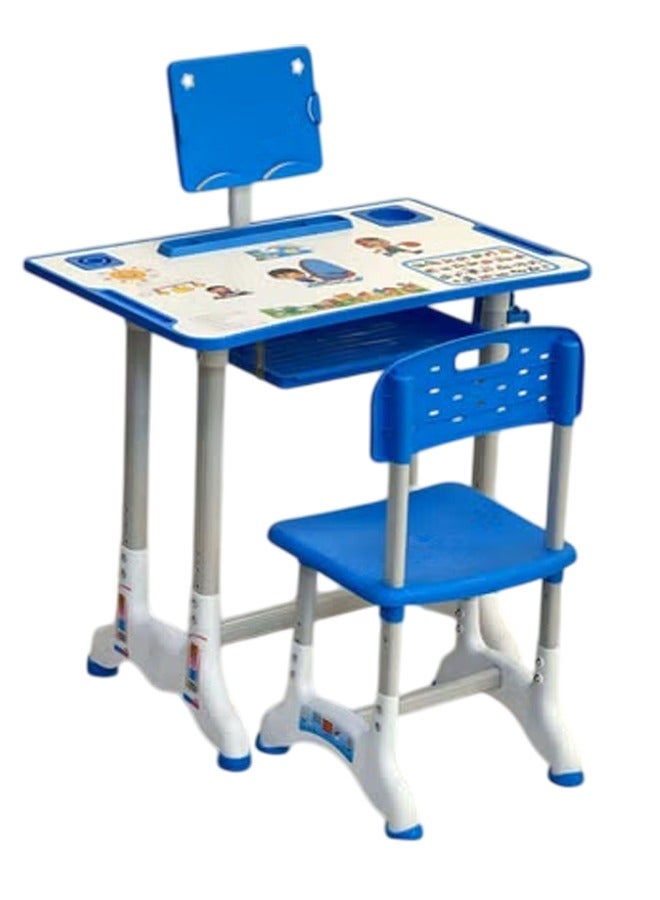 Multifunctional Kids Study Table With Chair For Students - Image 1