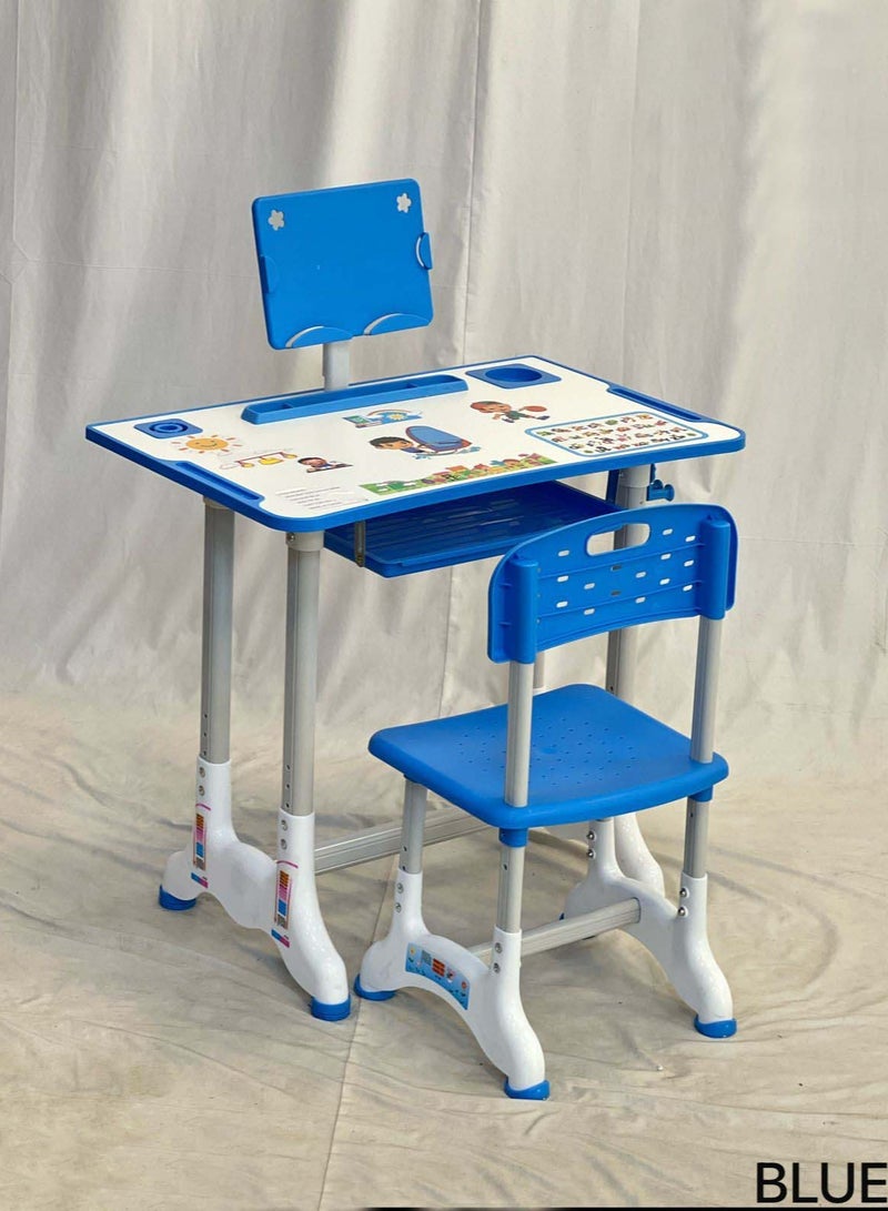 Multifunctional Kids Study Table With Chair For Students - Image 2