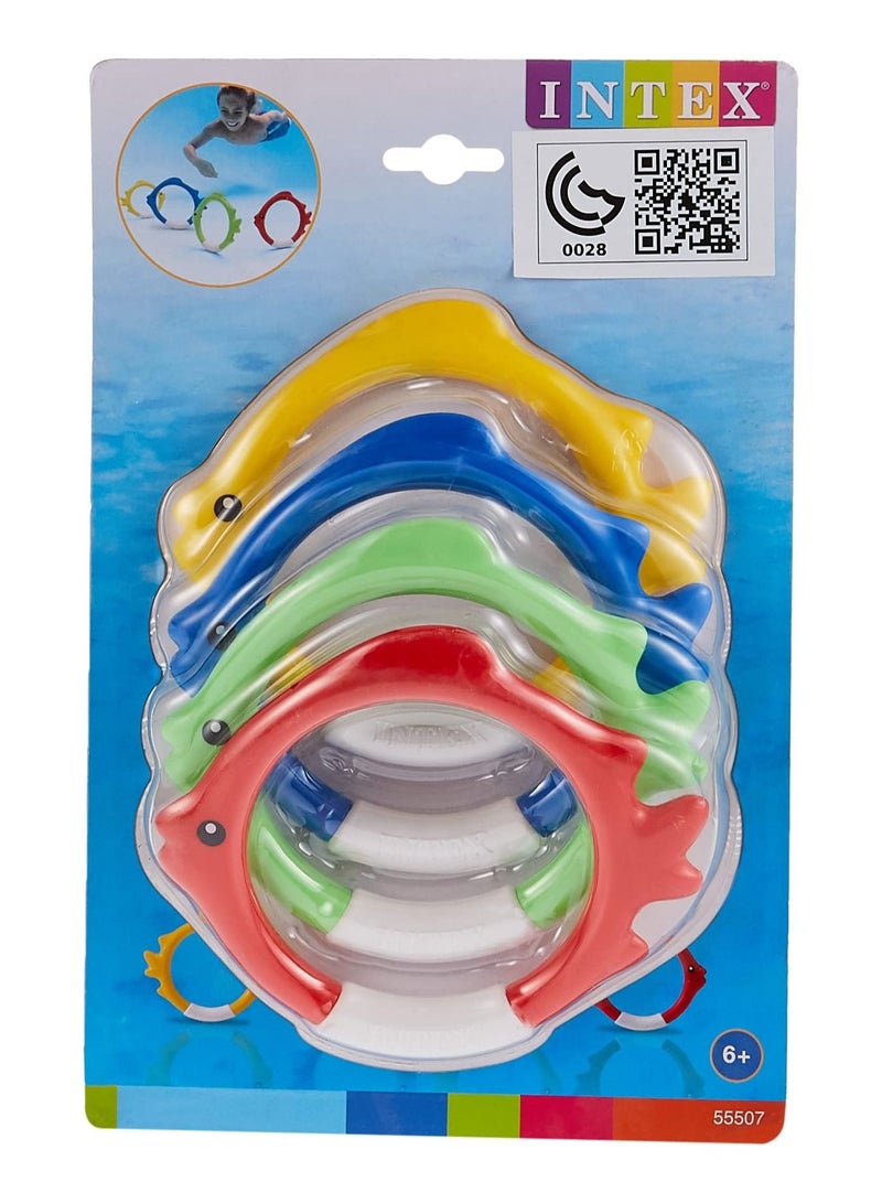 انتكس حلقات الأسماك تحت الماء - Image 1