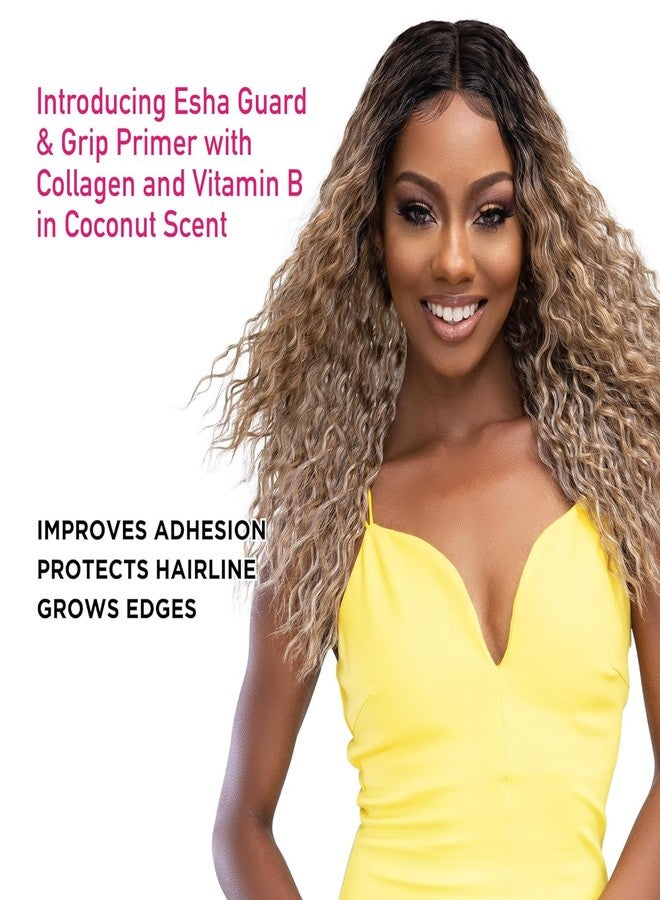 Esha Melt N Slay Guard & Grip Primer - Collagen, Olive Fruit Oil, Vitamin E Infused - Enhance & Protect Your Skin - Improve Adhesion - Save Hairline - Image 4