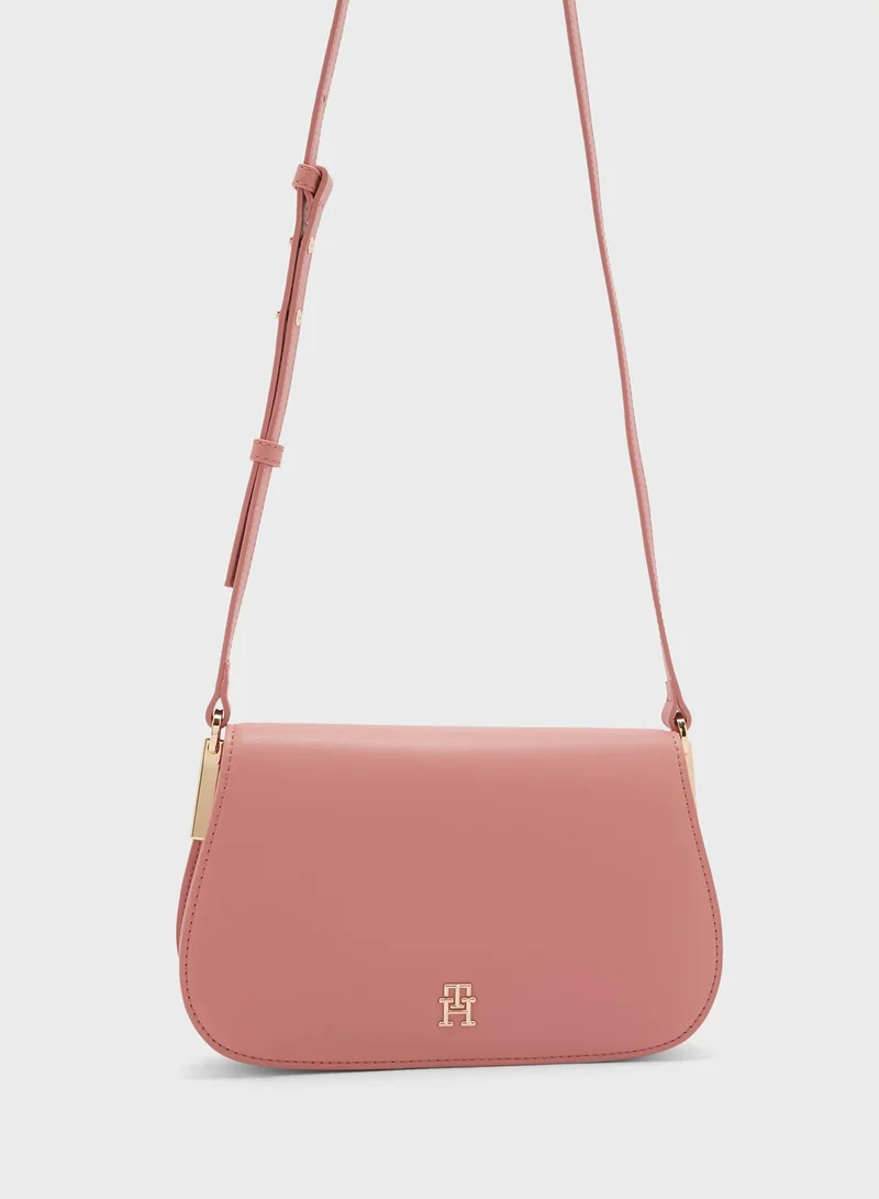 TOMMY HILFIGER Spring Flap Over Crossbody Bag