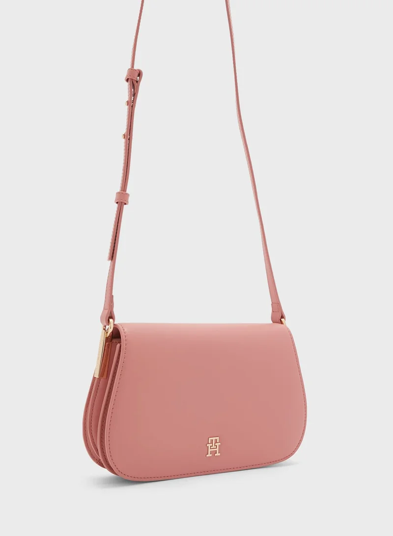TOMMY HILFIGER Spring Flap Over Crossbody Bag