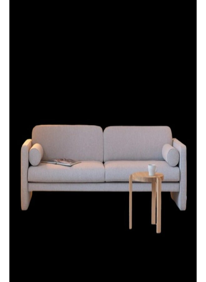 HODGE Sofa size 250x170, gray color, made of durable Swedish wood and Super Soft fabric, Safa Al Madinah - Image 4
