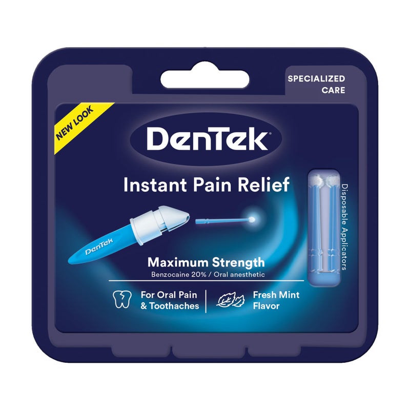 DenTek Instant Oral Pain Relief Maximum Strength Kit for Toothaches | 50 Count - Image 1