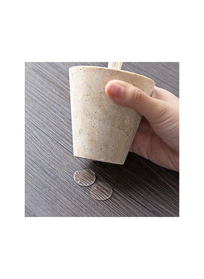 PROMASS promass 70 PCS Transparent Double-Sided Adhesive Tape Dot Acrylic Round Sticker Strong Adhesive Trackless Fixed Tape Sealers Pad (Clear, 70 PCS)  - Image 4