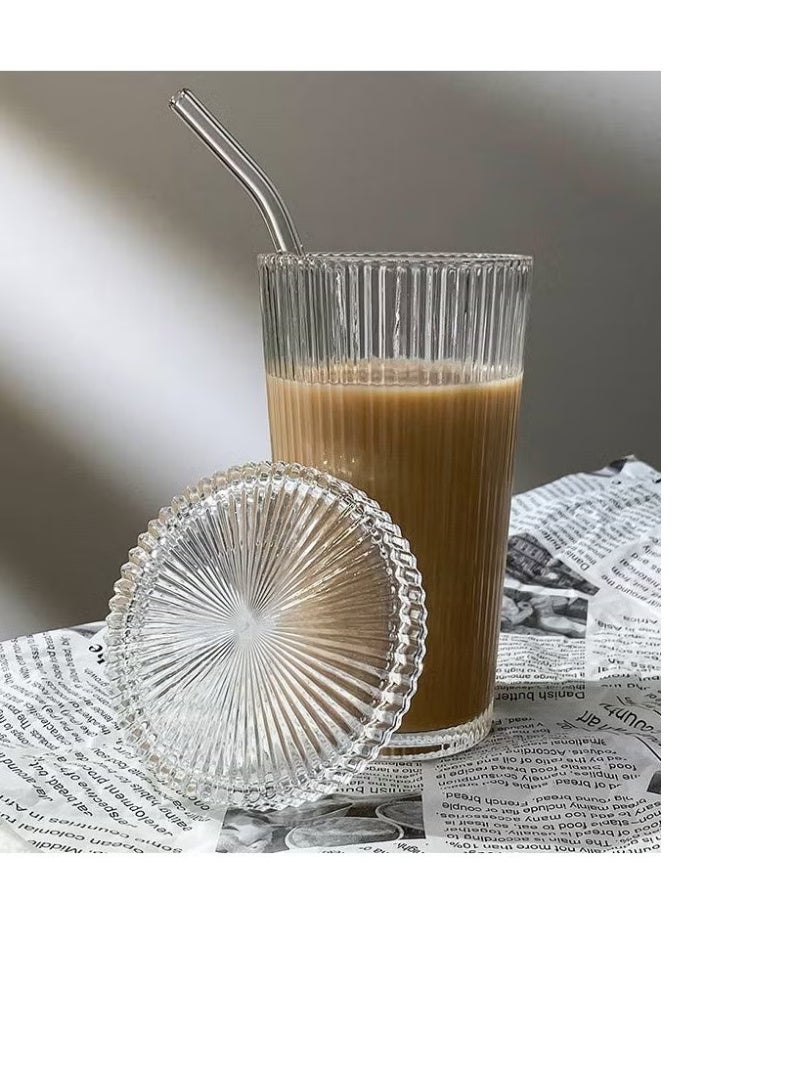 كوب الايس كوفى الكريستال معاها غطاء وكمان ينفع كوستر - Image 2