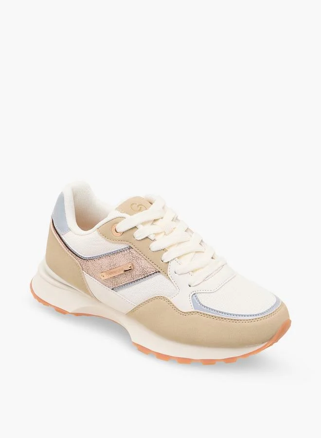 سيليست Women Panelled Lace-Up Sneakers