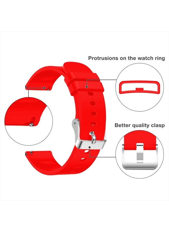 YHC Smart Watch Bands for P32 P22 P36, 20mm Replacement Bands Compatible with Smartwatch Men and Women  - Image 4