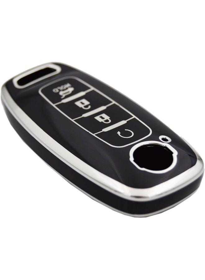 Zorratin TPU Remote Smart Key Fob Case Cover Protector for new Type Remote Key for Nissan Rogue Pathfinder X-trail 2023 2024 - Image 1