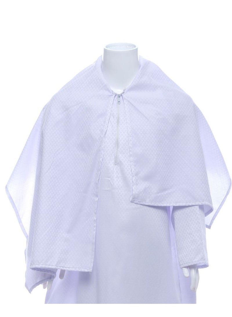 Manasek Kids Prayer Dress - (White) - 4-5 Years - Image 4