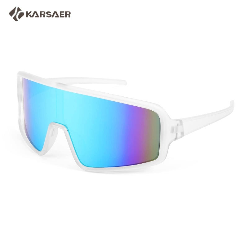 Karsaer Vision Sports Sunglasses Cycling Glasses Baseball Softball Sunglasses Unisex for Adult Youth Kids Boys Girls 8-16 - Image 3