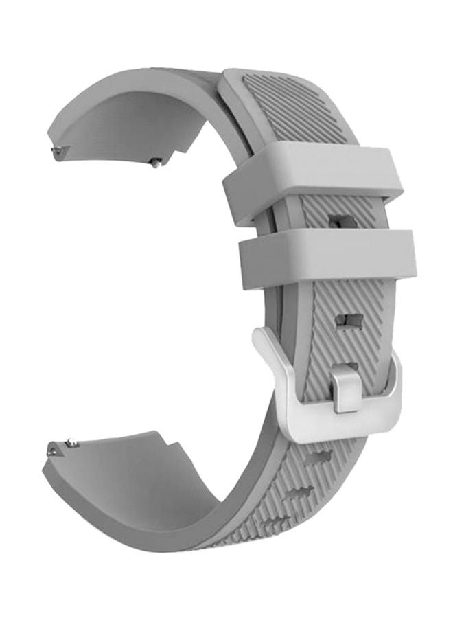 NIBEMINENT Replacement Band For Samsung Gear S3 Classic/Frontier 46mm Grey 
