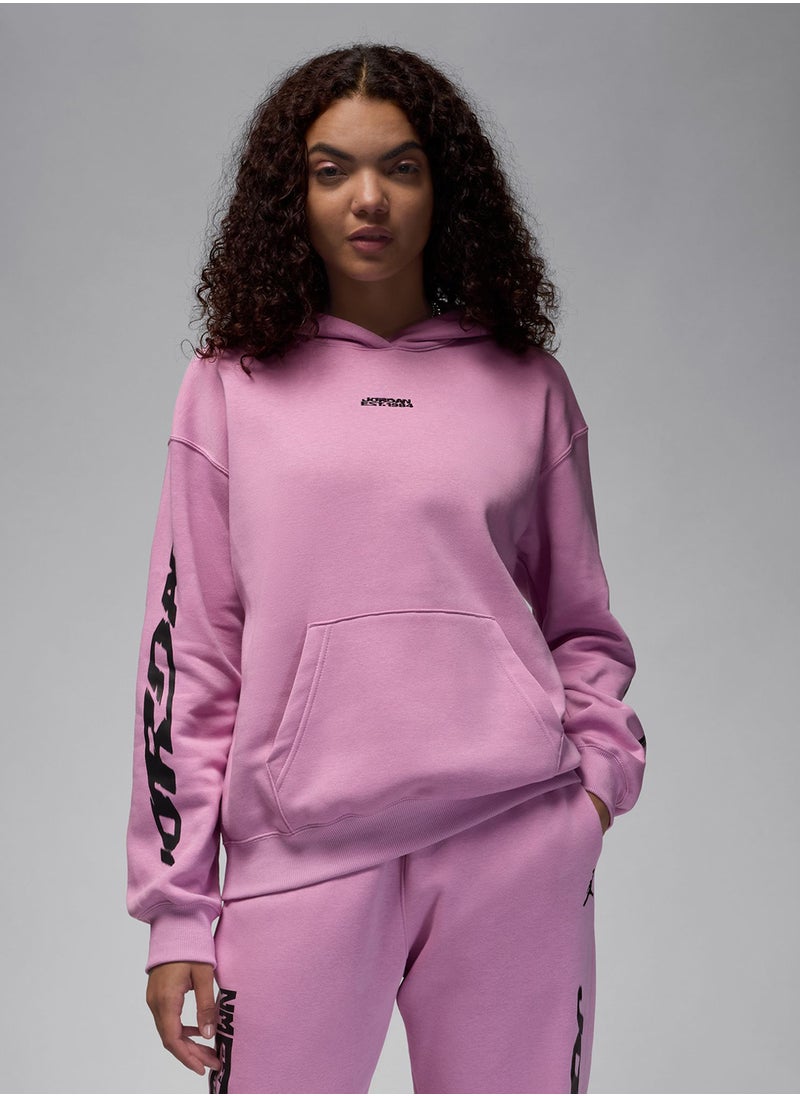 Jordan Jordan Brooklyn Graphic Fleece Hoodie  - Image 1