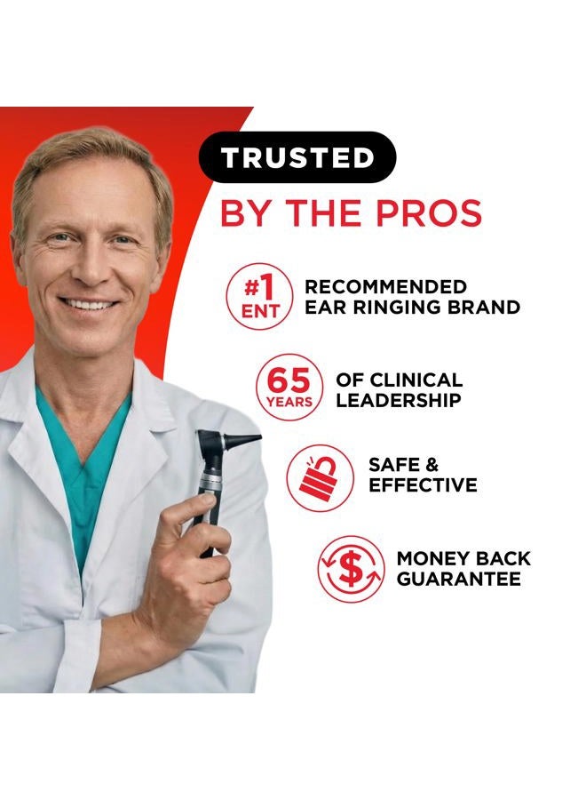 Lipo-Flavonoid Lipo Flavonoid Ear Ringing - Doctor-Recommended for Ringing Ears – Clinically Proven Lemon Bioflavonoid Complex with Vitamins C, B1, B2, B6, B12, & Calcium - 100 Caplets - Image 5