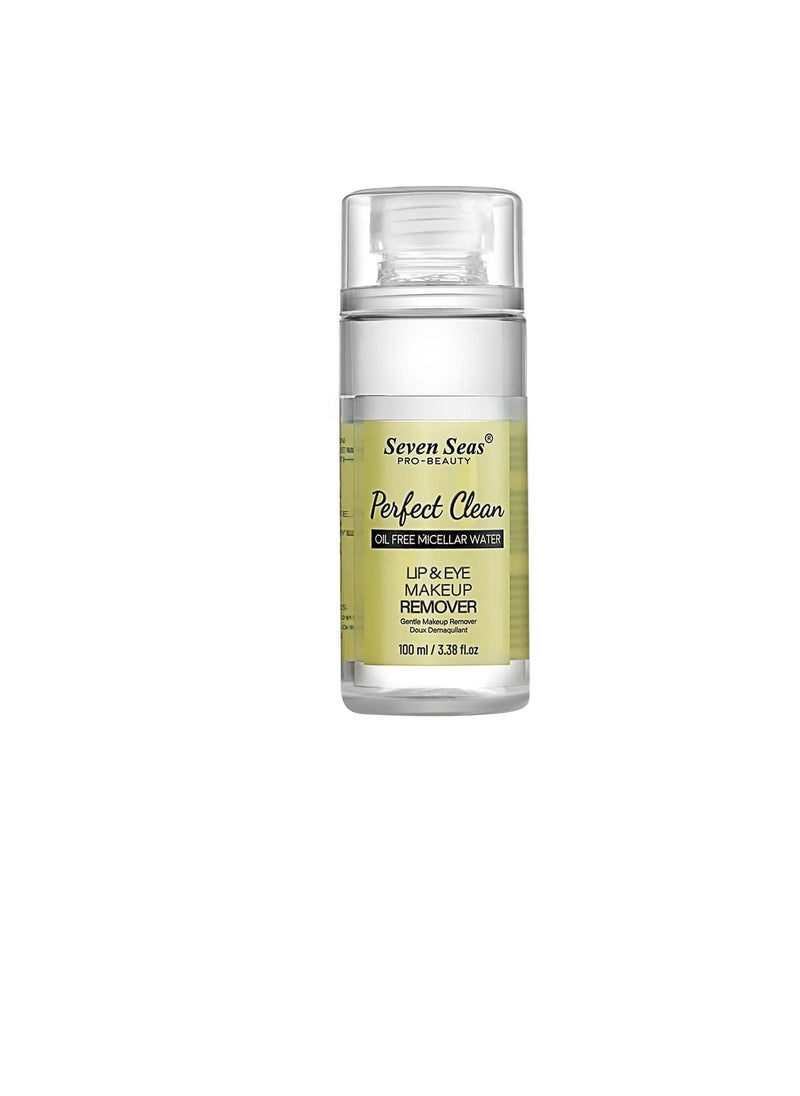 Seven Seas Seven Seas Perfect Clean Lip and Eye Makeup Cleanser Oil Free Micellar Water  - Image 1
