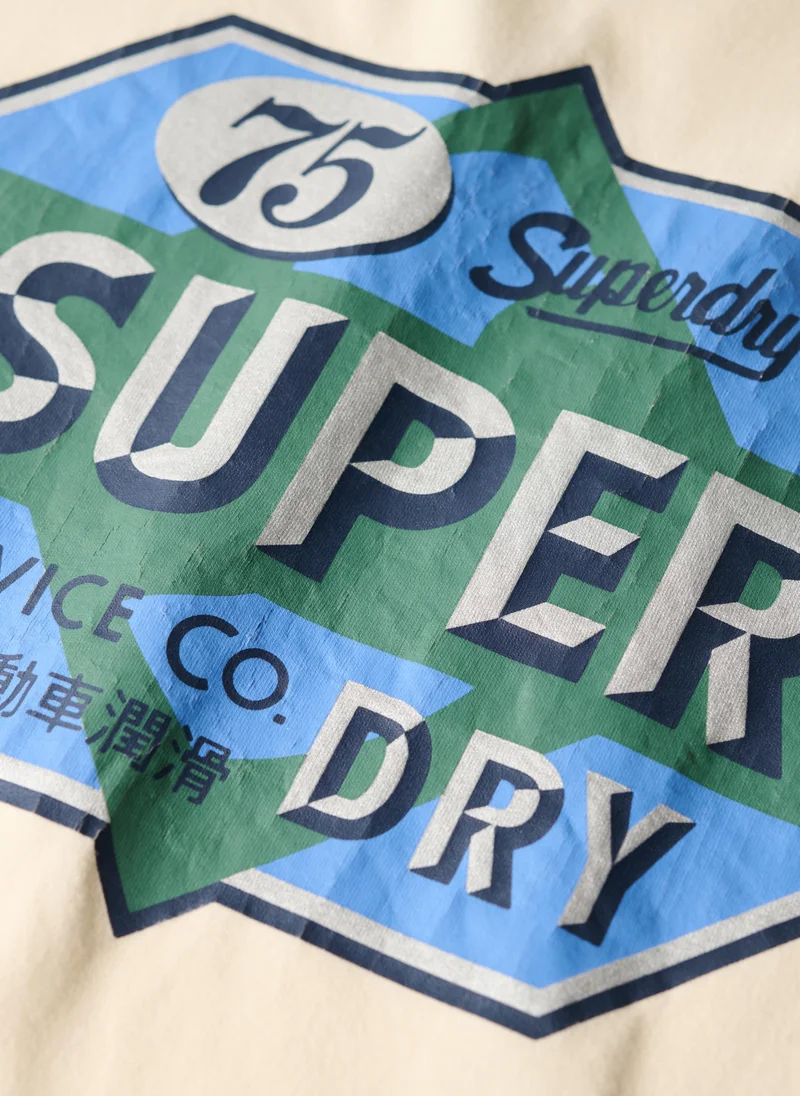 Superdry Workwear Gasoline Graphic Tee