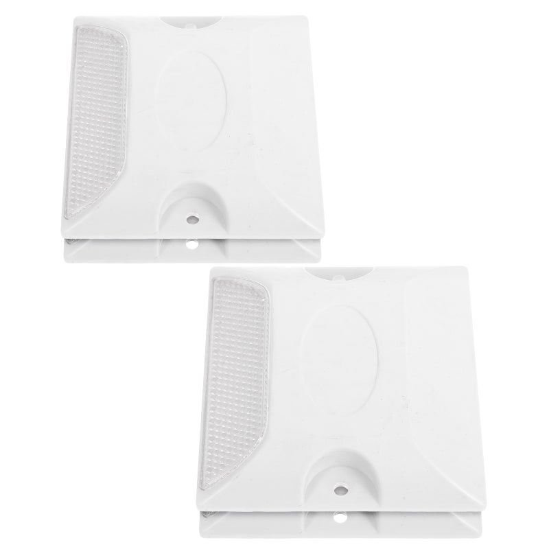 4pcs Reflective Road Markers Raised Pavement Reflectors For Driveway Safety High Visibility Trail Markers For Nighttime Guidance - Image 3