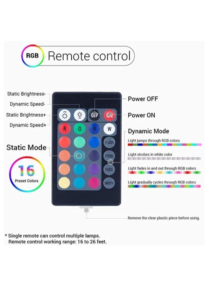 Generic - LED Light Cube Stool Table, Cordless LED Cube Chair Light, New Removable and Easy Charging LED Module, Color Changing and Rechargeable LED Cube for Adult, 30x30x30cm - Image 1
