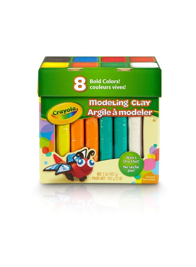 Crayola Modeling Clay In Bold Colors 2Lbs Gift For Kids Ages 4 & Up - Image 1