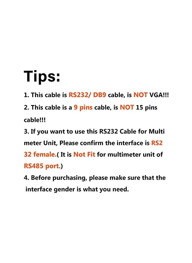 CableCreation - USB to RS232 Adapter with PL2303 Chip 3.3 FT, USB 2.0 to RS232 Female DB9 Serial Converter Cable For Cashier Register, Modem, Scanner, Digital Cameras, CNC, 1M Black - Image 1