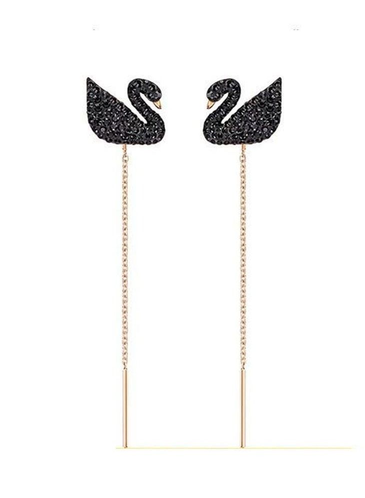 تشوميل Iconic Swan Pierced Earrings - Image 1