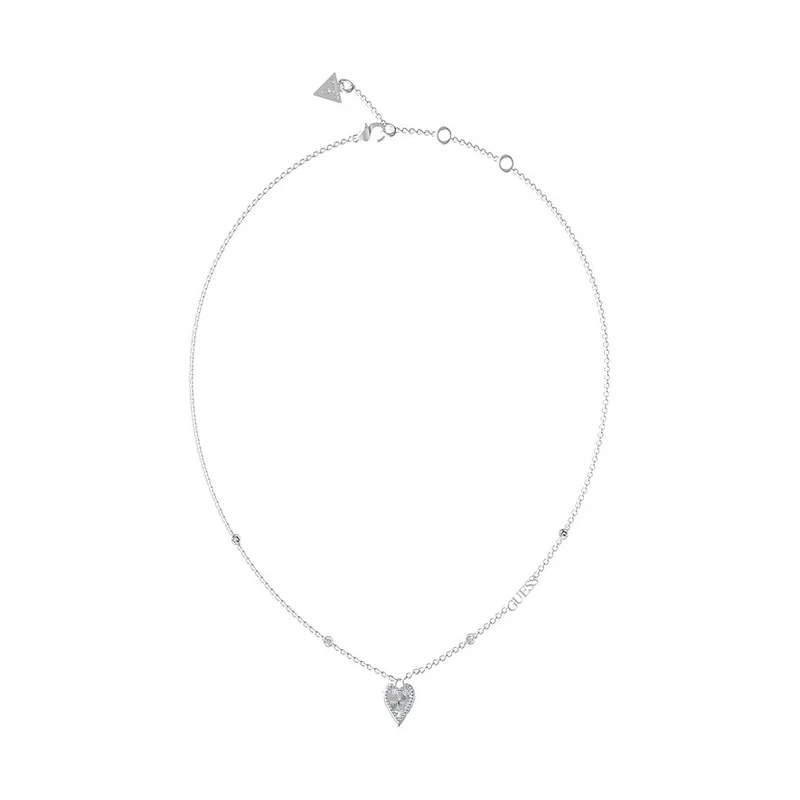 جس Pendent Drop Detail Long Necklace