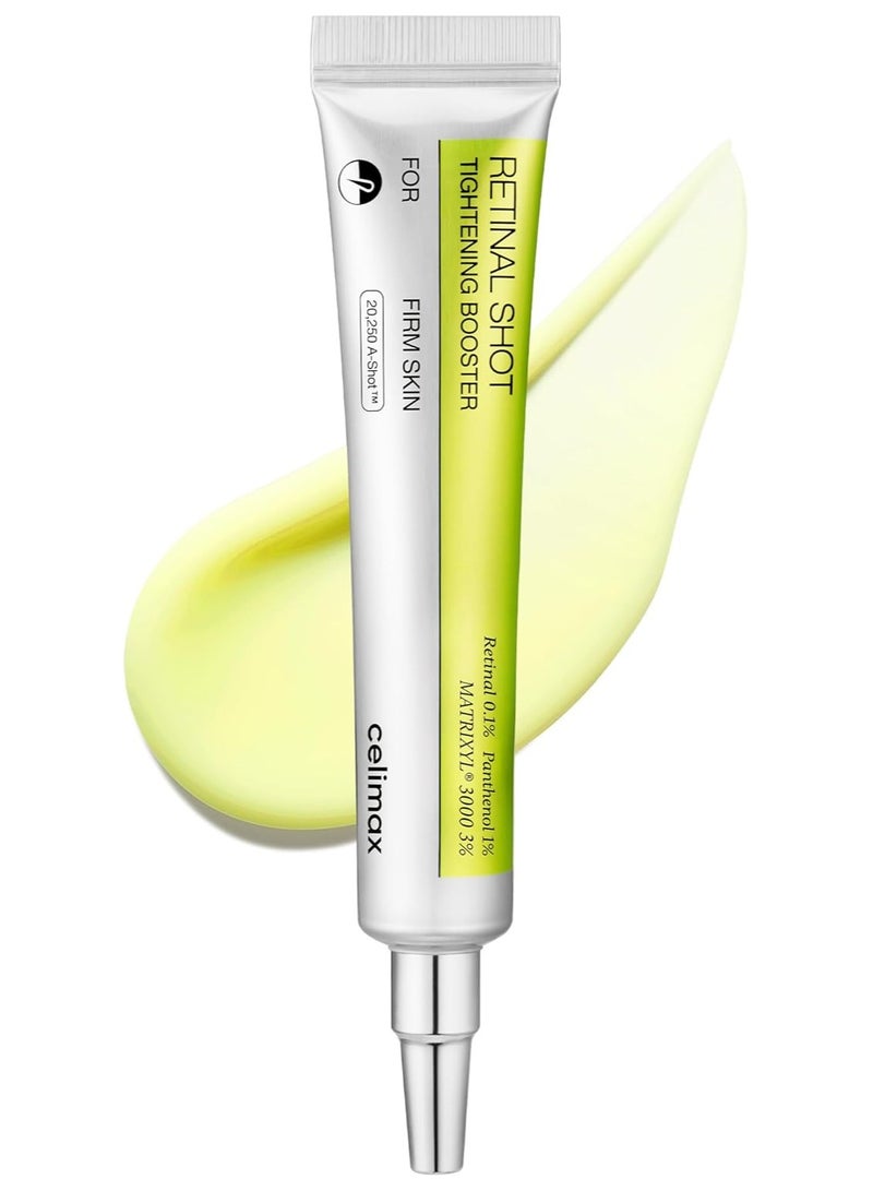 celimax The Vita A Retinal Shot Tightening Booster | with Liposomized Retinal, Matryxyl, Pore Minimizer, Wrinkles & Fine Lines, Firmer Skin, 15ml - Image 1