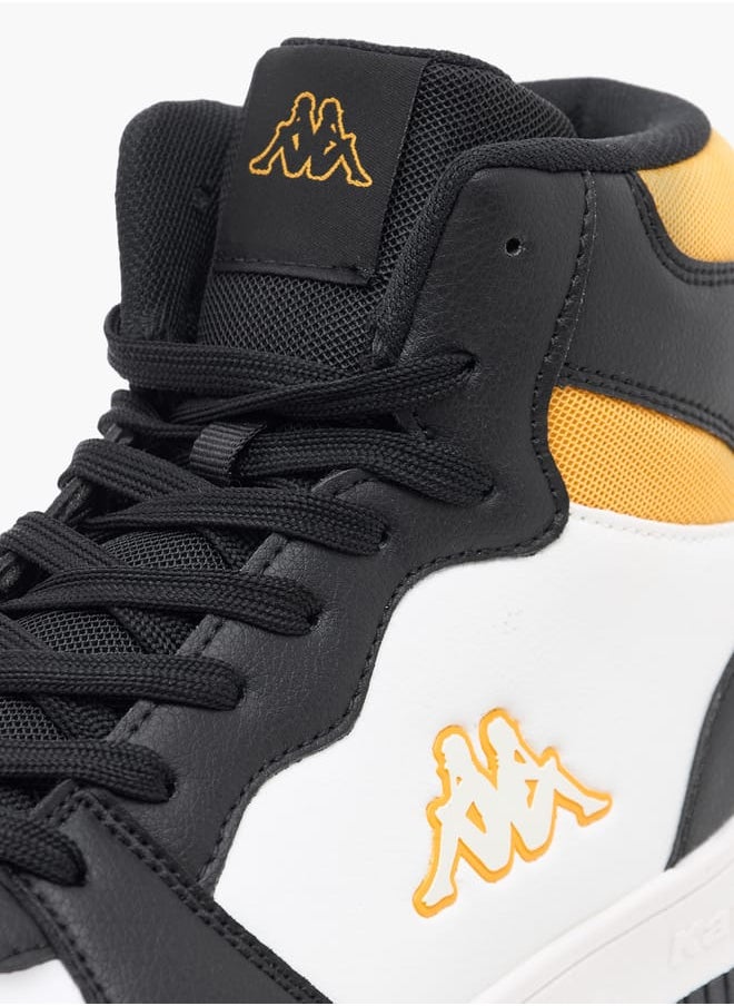 Kappa Mens Logo Detail Sports Shoes with Lace-Up Closure  - Image 2