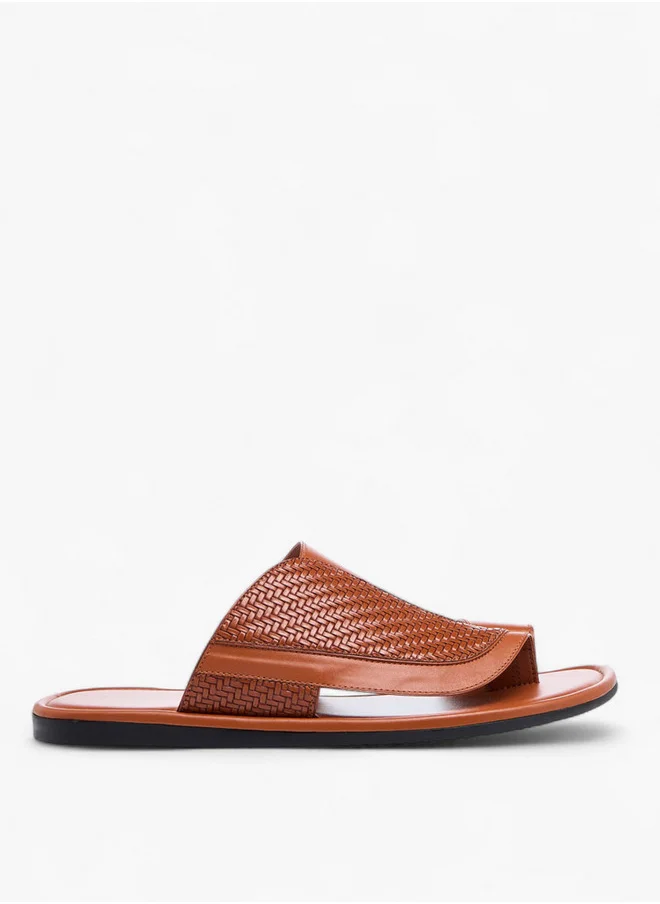 LBL by Shoexpress Textured Slip-on Arabic Sandals