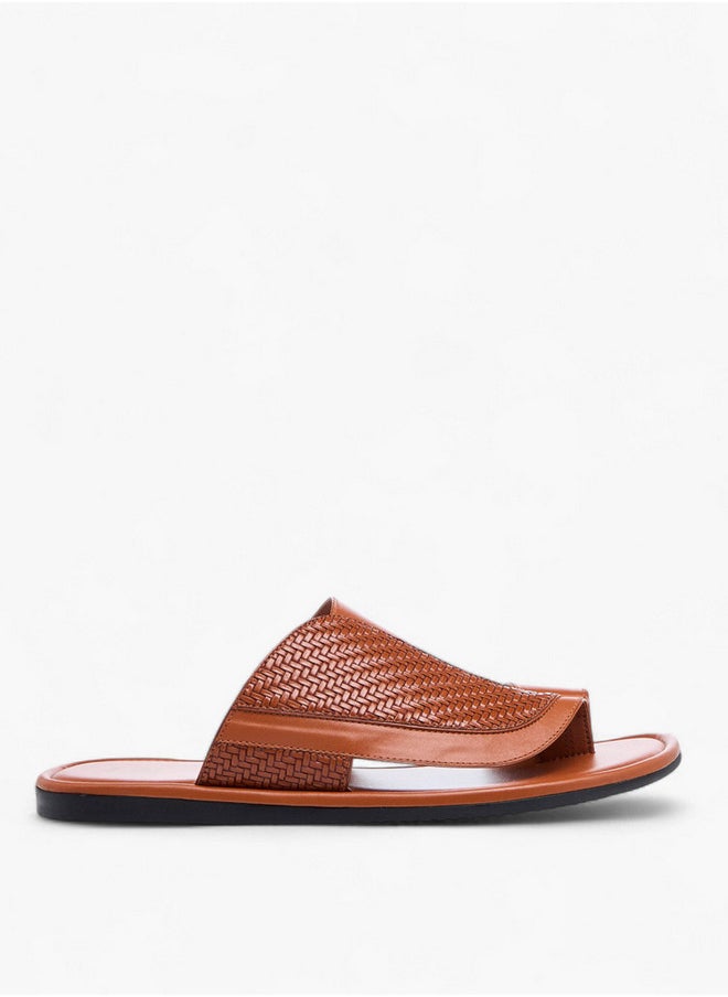 LBL by Shoexpress Textured Slip-on Arabic Sandals  - Image 2