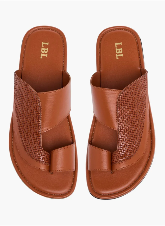 LBL by Shoexpress Textured Slip-on Arabic Sandals