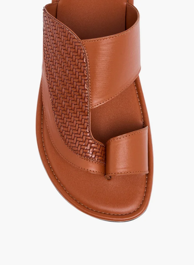 LBL by Shoexpress Textured Slip-on Arabic Sandals
