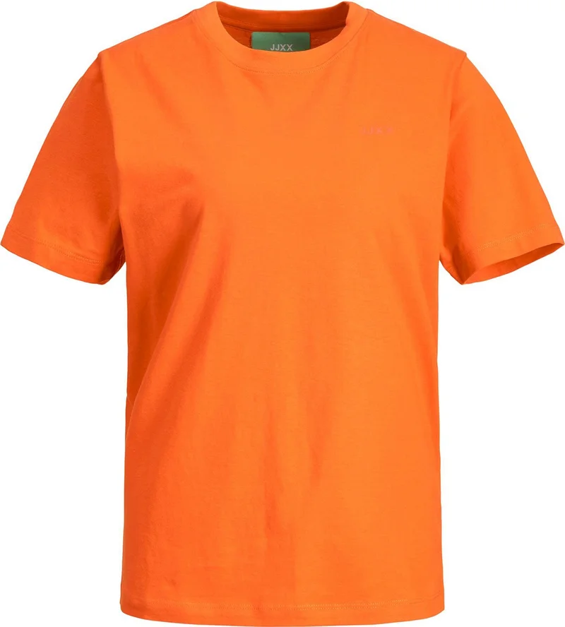 جي جي اكس اكس Crew Neck Light Orange Women's T-Shirt 12206974