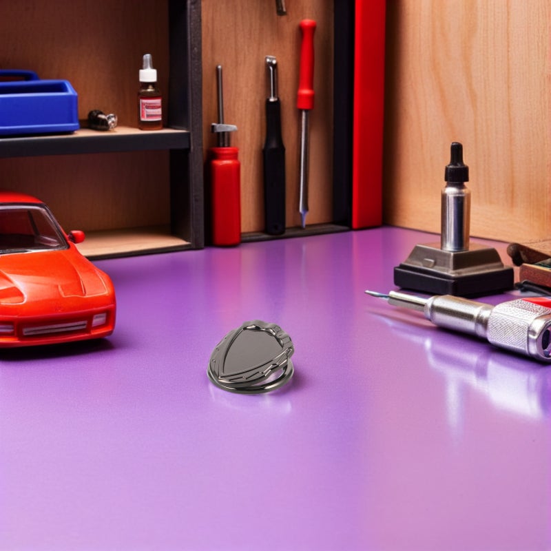 🚗 غطاء حماية زر تشغيل محرك السيارة بالضغط أسود اللون - Image 4
