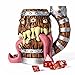 Luazuri Dice Tower Mug Dice Rolling Tower Comes with 7 PCS Dice Set Suitable for DND Dungeons and Dragons Tabletop Games Available As Drink Holder DD Gifts DND Accessories Original Wood - Image 2