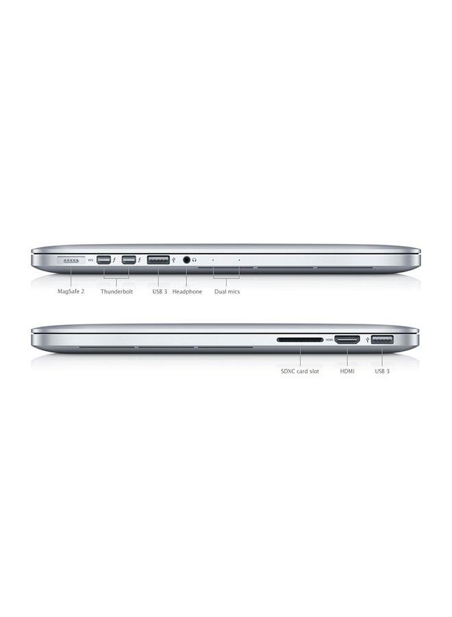 ابل  تم تجديده - MacBook Pro A1398 (2013) بشاشة 15.6 بوصة عالية الدقة بالكامل، ومعالج Intel Core i7/16 جيجابايت/256 جيجابايت/NVIDIA GeForce GT 750M 2 جيجابايت (رسومات) - Image 5