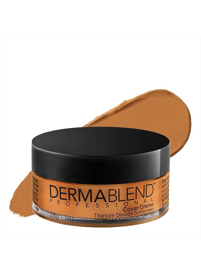 Dermablend Cover Creme Full Coverage Foundation with SPF 30, 45W Hazelnut Beige, 1 oz. - Image 1