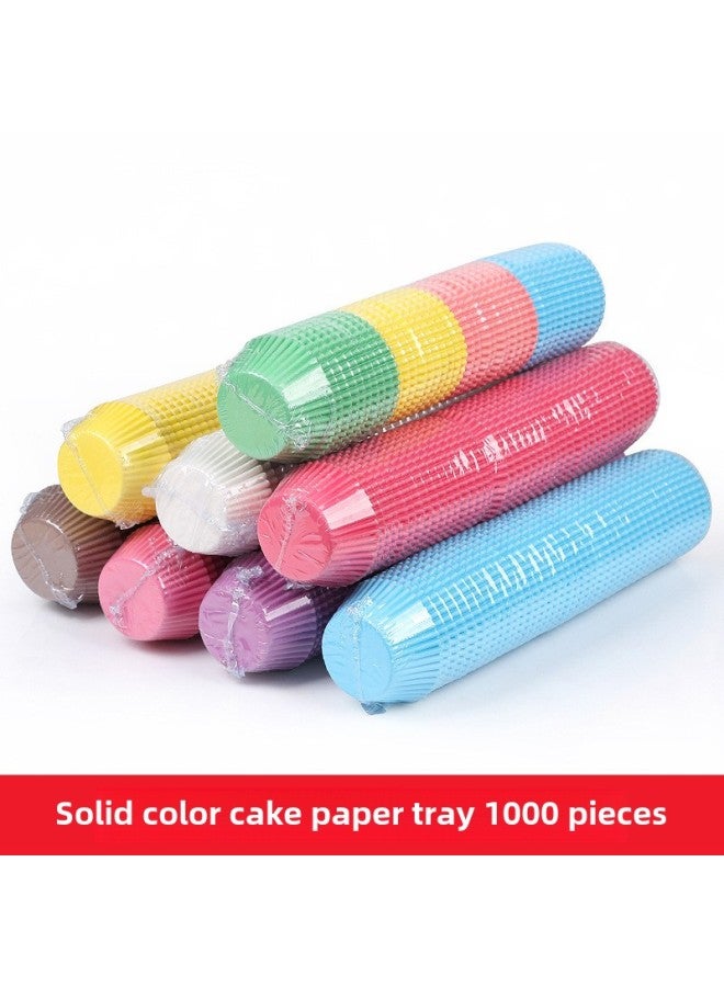 Hot-selling Oil-proof Paper Cake Paper Holder 1000 Only Packed With Ultra-high Price Dessert Cake Snow Mei Niang Bottom Baking Paper Cup-Specifications:25-Blue Twill - Image 4
