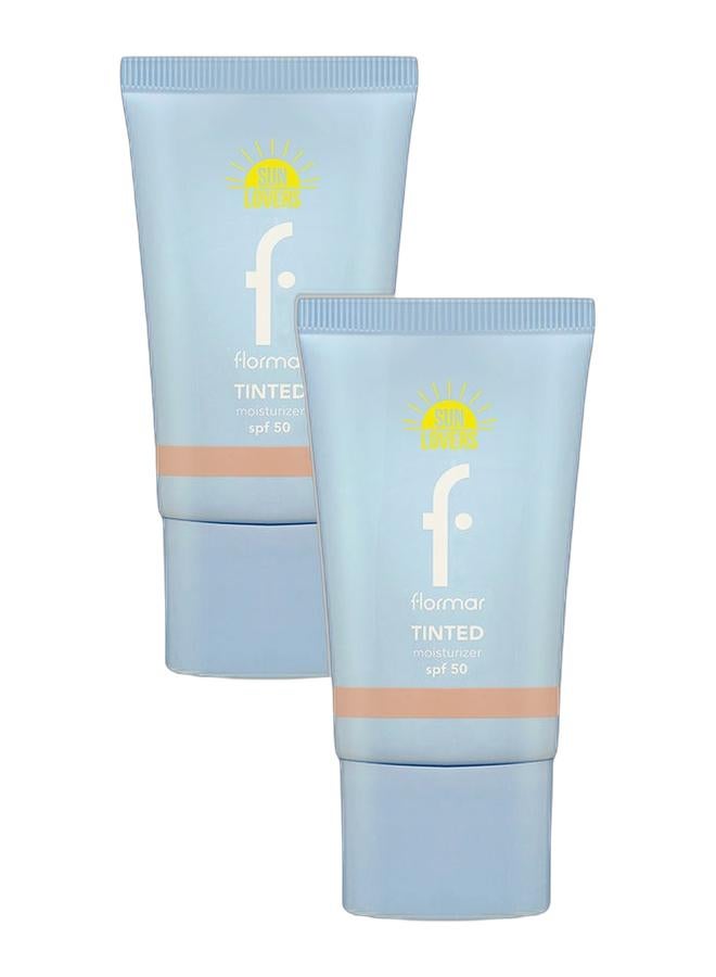 flormar Tinted Moisturizer – 005 Sand – Lightweight Skin Tint, Hydrating Feel, Sheer-to-Light Coverage, Natural Fresh Finish 005 Sand Bundle - Image 1