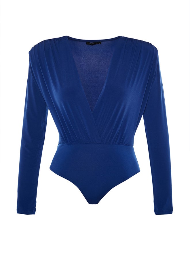 trendyol Saks Double Breasted Knitted Bodysuit TPRAW22BD0161 - Image 5