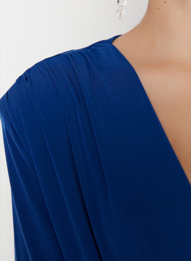 trendyol Saks Double Breasted Knitted Bodysuit TPRAW22BD0161 - Image 4