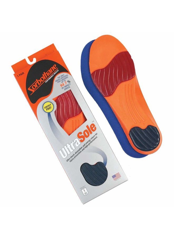 Sorbothane Ultra Sole Insole W 10.5-11.5, M 8-9 (Metric 41-42) - D - Image 1