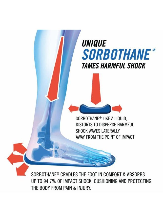 Sorbothane Ultra Sole Insole W 10.5-11.5, M 8-9 (Metric 41-42) - D - Image 5