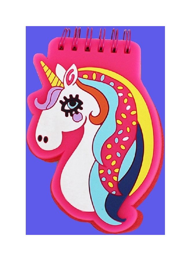 NIBEMINENT Fancy Unicorn Ideas 70-Sheet Notebook Multicolour - Image 1