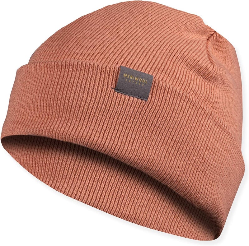 MERIWOOL Kids’ Beanie - Merino Wool Ribbed Knit Winter Hat for Boys and Girls - Image 1