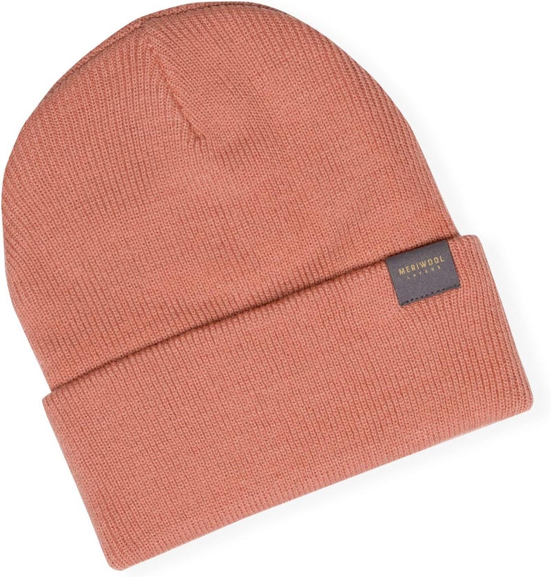 MERIWOOL Kids’ Beanie - Merino Wool Ribbed Knit Winter Hat for Boys and Girls - Image 4